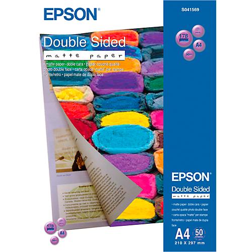 Spezialpapier EPSON 'Double-Sided Matte Paper', 50 Blatt