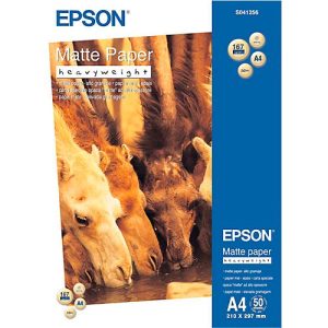 Spezialpapier EPSON ‚Matte Paper-Heavy Weight‘, 50 Blatt Spezialpapier EPSON ‚Matte Paper-Heavy Weight‘, 50 Blatt