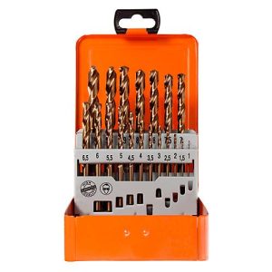 Spiralbohrer-Set Projahn BASIC, 19 kurze Spiralbohrer, in Metallkassette Spiralbohrer-Set Projahn BASIC, 19 kurze Spiralbohrer, in Metallkassette