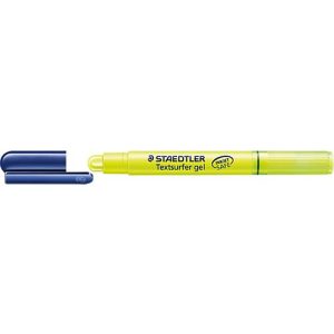 Staedtler Textmarker Gel, mit gelartiger Wachsmine, Minendurchmesser 9 mm, gelb