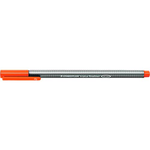 STAEDTLER Triplus Fineliner 334, rot, 10 Stück