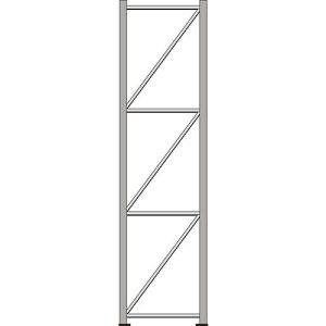 Ständerrahmen, für Regalsystem WR 600, H 3000 x T 600 mm Ständerrahmen, für Regalsystem WR 600, H 3000 x T 600 mm