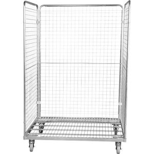 Stahlrollbehälter 800 x 1200 mm, in Europaletten-Abmessung Stahlrollbehälter 800 x 1200 mm, in Europaletten-Abmessung