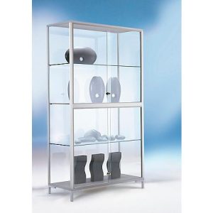 Stand-Präsentationsvitrine, B 1500 mm Stand-Präsentationsvitrine, B 1500 mm