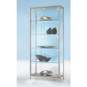 Stand-Präsentationsvitrine, B 800 mm Stand-Präsentationsvitrine, B 800 mm
