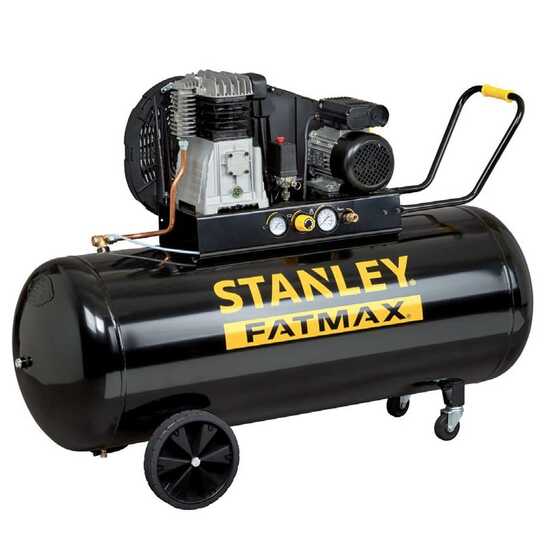 STANLEY B 400/10/200 - 230V-Kompressor mit Riemenantrieb - Motor 3 PS - 200Lt