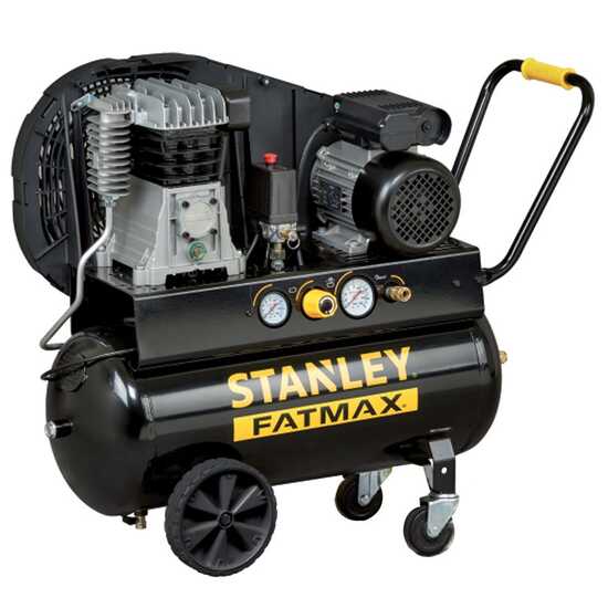Stanley Fatmax B 400/10/100 - Elektrischer Kompressor mit Riemenantrieb - Motor 3 PS - 100 Lt
