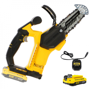 Stanley Fatmax SFMCPS415 – Akku-Kettensäge -20 V 2 AH – Schwert 15 cm Stanley Fatmax SFMCPS415 – Akku-Kettensäge -20 V 2 AH – Schwert 15 cm