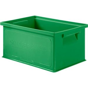 Stapelkasten Serie 14/6-3, Polypropylen, Inhalt 7 l, grün Stapelkasten Serie 14/6-3, Polypropylen, Inhalt 7 l, grün