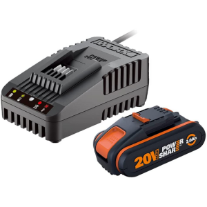 Starter Kit Worx 20V 2Ah Akku und Schnellladegerät Starter Kit Worx 20V 2Ah Akku und Schnellladegerät