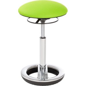 Stehhilfe Sitness HIGH BOB, für ergonomisches Sitzen, höhenverstellbar, horizontaler Schwingeffekt, H 490-700 mm, apfelgrün, Gestell verchromt Stehhilfe Sitness HIGH BOB, für ergonomisches Sitzen, höhenverstellbar, horizontaler Schwingeffekt, H 490-700 mm, apfelgrün, Gestell verchromt