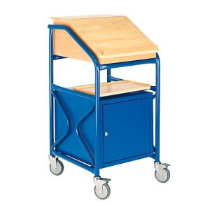 Stehpult mit 2 Böden, 1300 x 620 x 670 mm Stehpult mit 2 Böden, 1300 x 620 x 670 mm
