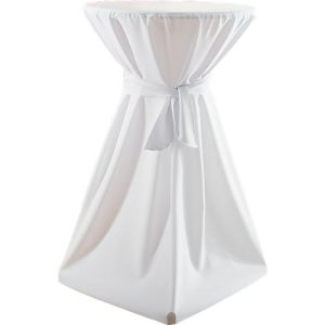 Stehtisch-Husse, weiß für ø 700 mm Stehtisch-Husse, weiß für ø 700 mm