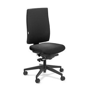 Steifensand Bürostuhl CETO CT2350, Kunstleder, ohne Armlehnen, Punktsynchronmechanik, Muldensitz, schwarz Steifensand Bürostuhl CETO CT2350, Kunstleder, ohne Armlehnen, Punktsynchronmechanik, Muldensitz, schwarz