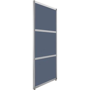 Stellwand gerade hoch, Anthrazit satiniert Stellwand gerade hoch, Anthrazit satiniert