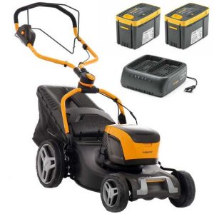 Stiga COLLECTOR 548e S Kit – Akku-Rasenmäher – 48V/4Ah – Schnittbreite 46 cm