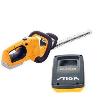 STIGA HT 100e KIT – Akku-Heckenschere – 20V 2Ah – Akku und Ladegerät im Lieferumfang enthalten
