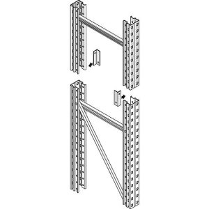 Stirnseitensicherung, f. Rahmentiefe 850 mm, Stützenbreite 75 mm Stirnseitensicherung, f. Rahmentiefe 850 mm, Stützenbreite 75 mm