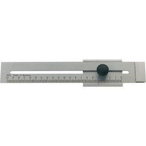 Streichmaß mattverchromt 250 mm