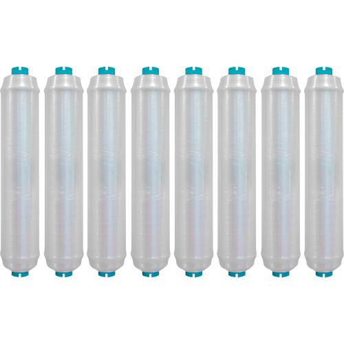 Stretchfolie grip®, zieht sich automatisch zusammen, Rollenlänge 420 m & Stärke 9 µ, transparent, 8 Rollen