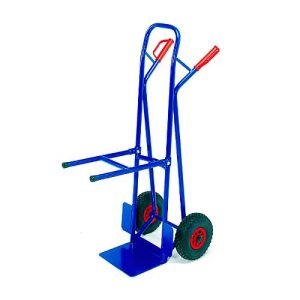 Stuhl-Transportkarre mit Vollgummi-Bereifung Stuhl-Transportkarre mit Vollgummi-Bereifung