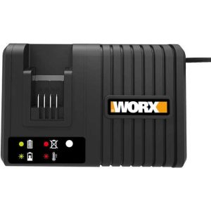 SUPERSCHNELLES Akkuladegerät Worx für Akkus 20V Powershare, bis zu 6000 mAh SUPERSCHNELLES Akkuladegerät Worx für Akkus 20V Powershare, bis zu 6000 mAh