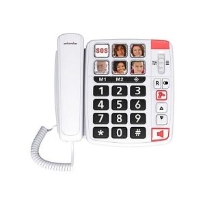 Swissvoice Xtra 1110 – Telefon mit Schnur – weiß Swissvoice Xtra 1110 – Telefon mit Schnur – weiß