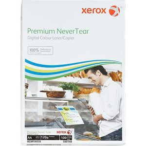 Synthetikpapier Xerox Premium NeverTear, DIN A4, 120 µm, weiß matt, 1 Paket = 100 Blatt Synthetikpapier Xerox Premium NeverTear, DIN A4, 120 µm, weiß matt, 1 Paket = 100 Blatt