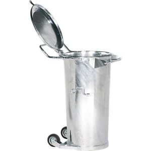 System-Mülleimer, 110 l, mit Bügel + Rollen System-Mülleimer, 110 l, mit Bügel + Rollen