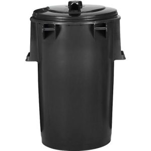 System-Mülleimer SME, Volumen 35 l, ohne Bügel, anthrazit System-Mülleimer SME, Volumen 35 l, ohne Bügel, anthrazit