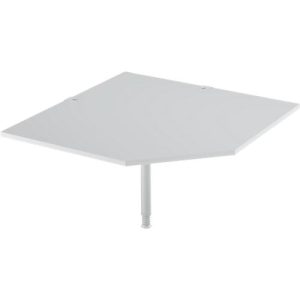 Systemwinkelplatte, CAD, Fuß, B 1200 mm x T 1200 mm, lichtgrau Systemwinkelplatte, CAD, Fuß, B 1200 mm x T 1200 mm, lichtgrau