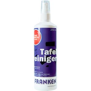 Tafelreiniger Franken, geeignet für Schreib-& Magnettafeln, schnelltrocknend, Inhalt 250 ml, in Pumpsprayflasche Tafelreiniger Franken, geeignet für Schreib-& Magnettafeln, schnelltrocknend, Inhalt 250 ml, in Pumpsprayflasche