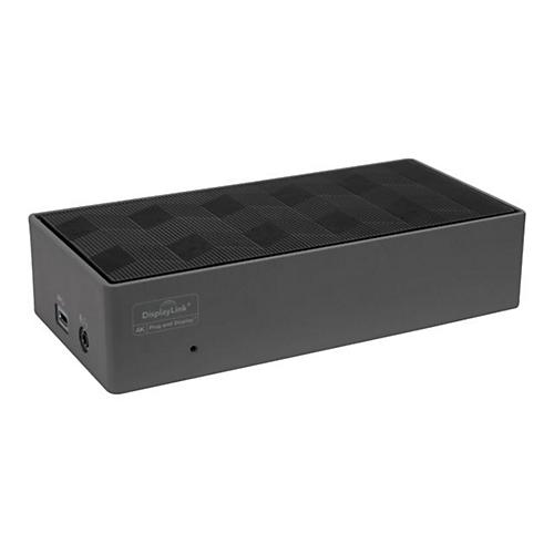 Targus Universal DV4K Docking Station - Dockingstation - USB-C / Thunderbolt 3 - 2 x HDMI, 2 x DP - 1GbE - Europa