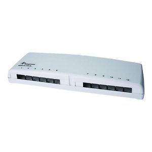 Telegärtner Mini Distributor MPD12 – Kabelverteilerkasten – DIN schienenmontierbar – Alpine White – 12 Ports Telegärtner Mini Distributor MPD12 – Kabelverteilerkasten – DIN schienenmontierbar – Alpine White – 12 Ports