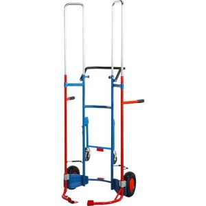Teleskop-Reifenkarre mit Stützrädern, für 9 Reifen, bis 200 kg, B 705 x T 740 x H 1275-1905 mm Teleskop-Reifenkarre mit Stützrädern, für 9 Reifen, bis 200 kg, B 705 x T 740 x H 1275-1905 mm