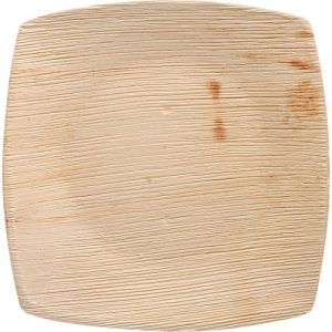 Teller Papstar QUADRATO Pure, Einweg, quadratisch, L 200 x B 200 mm, wasser- & hitzebeständig, kompostierbar, Palmblatt, natur, 25 Stück Teller Papstar QUADRATO Pure, Einweg, quadratisch, L 200 x B 200 mm, wasser- & hitzebeständig, kompostierbar, Palmblatt, natur, 25 Stück