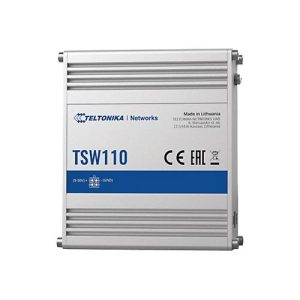 Teltonika TSW110 – Switch – unmanaged – 5 x 10/100/1000 – an DIN-Schiene montierbar, oberflächenmontierbar – Passives PoE Teltonika TSW110 – Switch – unmanaged – 5 x 10/100/1000 – an DIN-Schiene montierbar, oberflächenmontierbar – Passives PoE
