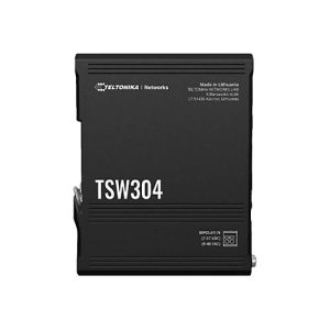 Teltonika TSW304 – Switch – 4 x 10/100/1000 – an DIN-Schiene montierbar – Passives PoE Teltonika TSW304 – Switch – 4 x 10/100/1000 – an DIN-Schiene montierbar – Passives PoE