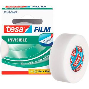 TESA Film, matt/unsichtbar, 33 m x 19 mm, 10 Rollen TESA Film, matt/unsichtbar, 33 m x 19 mm, 10 Rollen