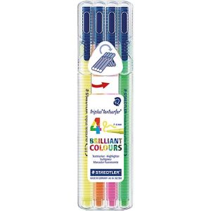 Textmarker Staedtler triplus textsurfer, Strichbreite 1-4 mm, schnelltrocknend, 4er-Set Textmarker Staedtler triplus textsurfer, Strichbreite 1-4 mm, schnelltrocknend, 4er-Set