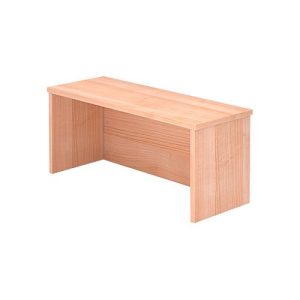 Thekenaufsatz ULM, B 800 x T 320 x H 350 mm, Nussbaum-Dekor Thekenaufsatz ULM, B 800 x T 320 x H 350 mm, Nussbaum-Dekor