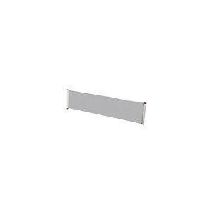 Tisch-Trennwand Aluna, 1000 x 400 mm, grau Tisch-Trennwand Aluna, 1000 x 400 mm, grau