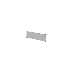 Tisch-Trennwand Aluna, 800 x 400 mm, grau Tisch-Trennwand Aluna, 800 x 400 mm, grau