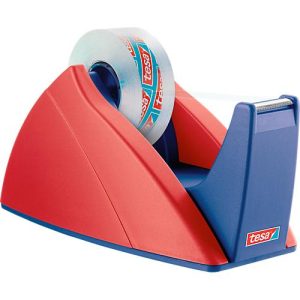 Tischabroller tesa® Basis, rot/blau Tischabroller tesa® Basis, rot/blau