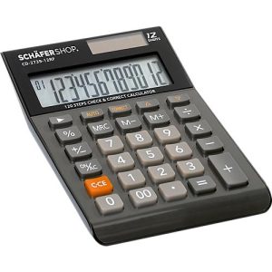 Tischrechner CD-2739-12RP, 12-stelliges LC-Display, Prüf- und Korrekturfunktion