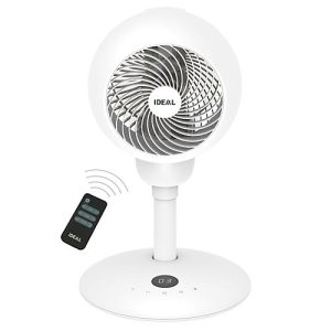 Tischventilator IDEAL FAN1, als Standventilator nutzbar, 4 Ventilationsstufen, Oszillation 90/60°, Timer, Fernbedienung, Ø 310 x H 532-905 mm, weiß Tischventilator IDEAL FAN1, als Standventilator nutzbar, 4 Ventilationsstufen, Oszillation 90/60°, Timer, Fernbedienung, Ø 310 x H 532-905 mm, weiß