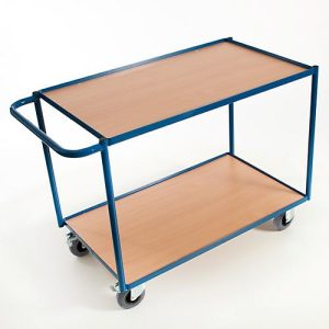 Tischwagen, Ladefl. L1000 x B600 mm, 2 Etagen Tischwagen, Ladefl. L1000 x B600 mm, 2 Etagen