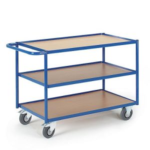 Tischwagen, Ladefl. L800 x B500 mm, 3 Etagen Tischwagen, Ladefl. L800 x B500 mm, 3 Etagen