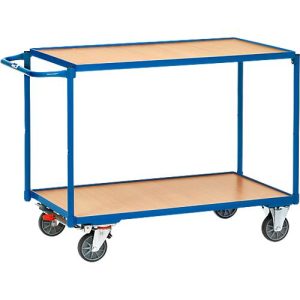Tischwagen mit 2 Etagen, 850 x 500 mm Tischwagen mit 2 Etagen, 850 x 500 mm