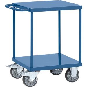 Tischwagen mit Stahlblech-Plattformen, L 737 x B 609 x H 860 mm Tischwagen mit Stahlblech-Plattformen, L 737 x B 609 x H 860 mm